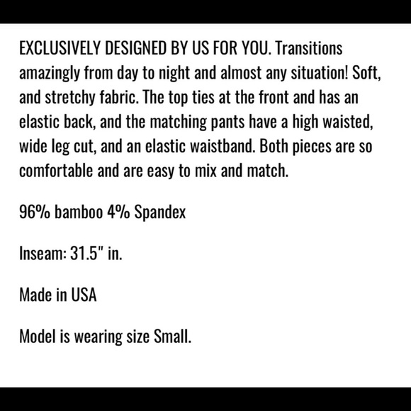 JLUXLABEL Tory Set in RUST -small - Picture 5 of 5